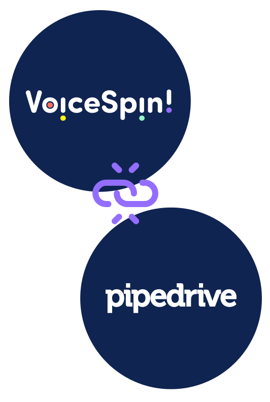 VoiceSpin + Pipedrive Integration
