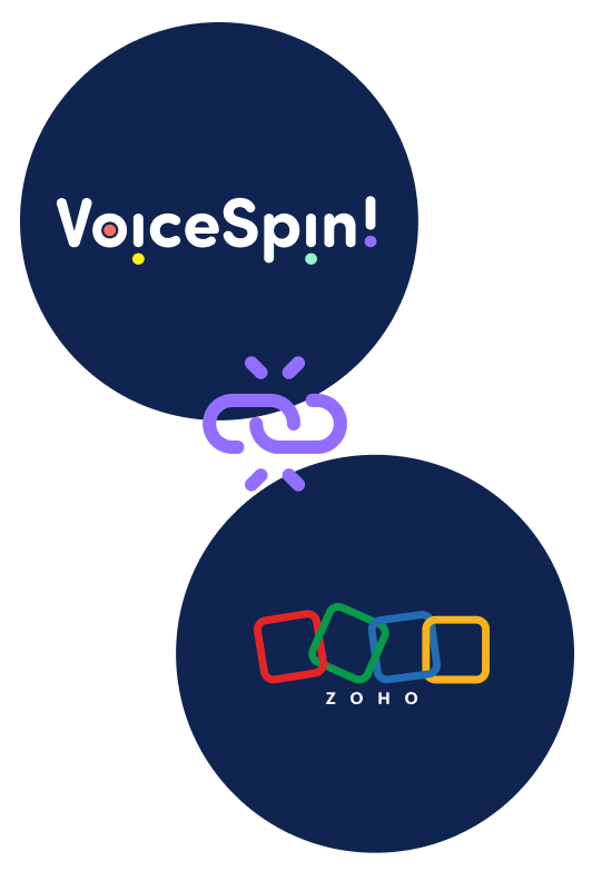 VoiceSpin + Zoho Integration