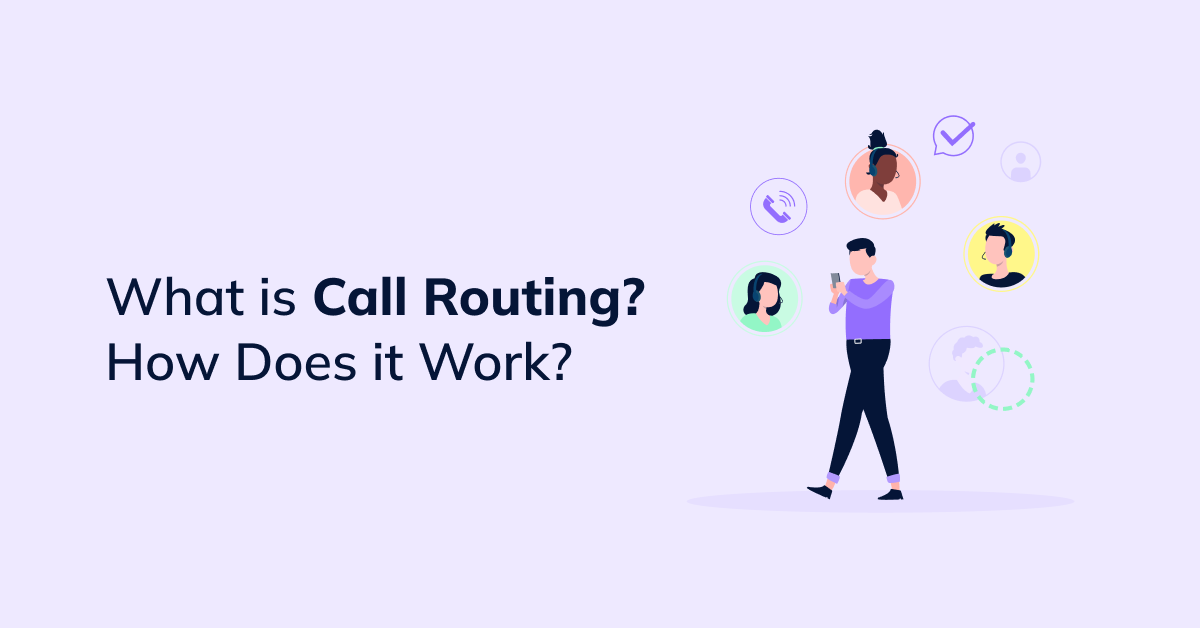 What is call routing in call center