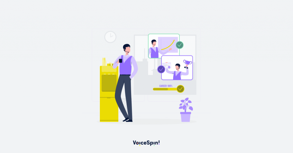 Motivated call center agent