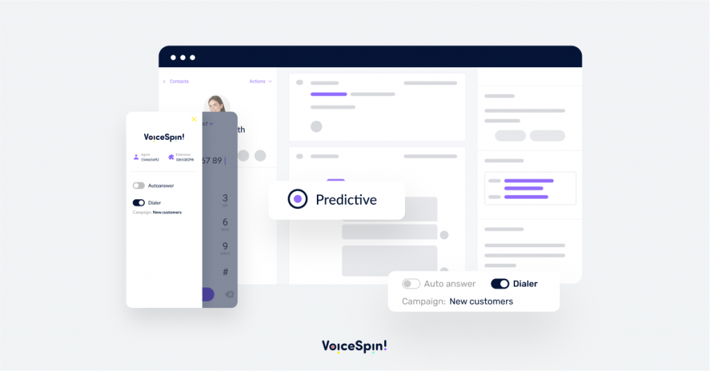 Voicespin auto dialer software