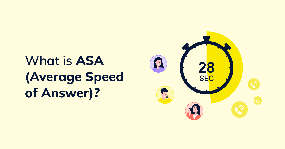 What is ASA (Average Speed of Answer)